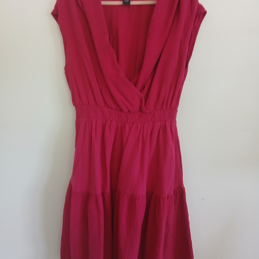 Ashley Stewart Vibrant Pink Mini Dress